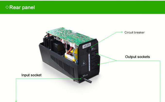 Sinusoide modificata alta qualità offline di UPS 650va 850va 1000va 1500va del computer con il CE di AVR