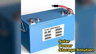 Batteria LiFePO4 da 51,2 V 200 Ah 300 Ah Accumulo solare