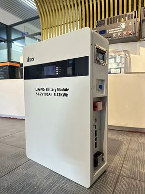 51.2V LiFePO4 battery for solar energy storage