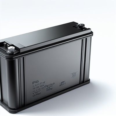 Batteria resistente all'acqua standard IP65 LiFePO4 con custodia ABS da -20°C a 60°C