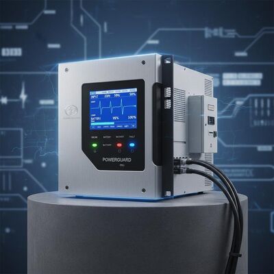 UPS Online ad alta frequenza, con elevata capacità di sovraccarico e tempo di risposta rapido, per garantire l'alimentazione di backup nei sistemi di emergenza