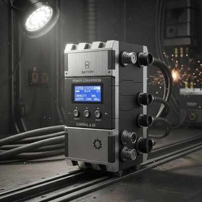 Alimentatore UPS Industriale Compatto con Design Modulare e Capacità Scalabile Adatto ad Ambienti Industriali Difficili