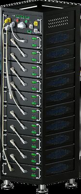 G TECH 512V Alta tensione 102,4KWH Batteria LiFePO4 con 6000 lunghi cicli di vita per lo stoccaggio dell'energia solare