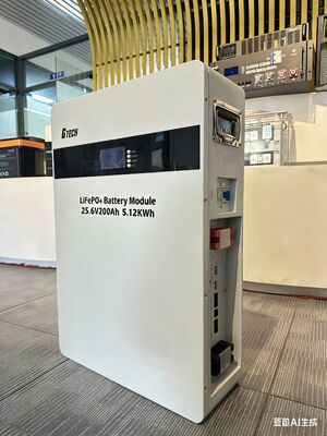 51.2V 100Ah Sistema di accumulo di energia elettrica domestica con batteria al litio con BMS intelligente 5KWH, 10KWH, 15KWH