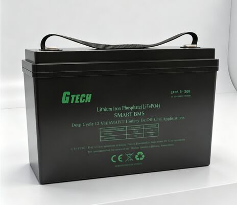 12.8V 150Ah LiFePO4 batteria con 6000 cicli per lo stoccaggio dell'energia solare
