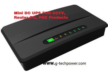 Mini litio Li - batteria di UPS 15W 30W 60W di tecnologia di CC G dello ione per il router VOIP POE del CCTV