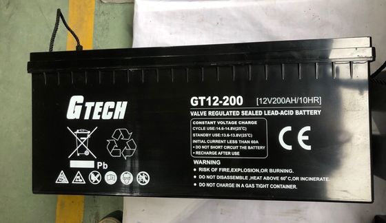 Il separatore 6AH UPS VRLA di AGM ha regolato la batteria al piombo