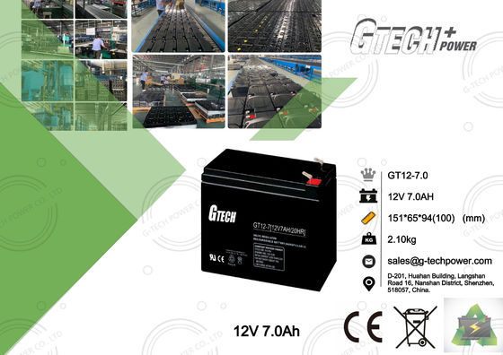 2,05 chilogrammi tipo batteria al piombo del gel da 12 volt per il sistema del sistema solare