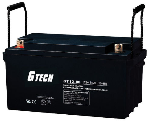 Il sistema di allarme del sistema solare ha sigillato la batteria al piombo 12v 80ah